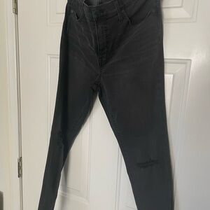 Madewell Black Skinny Jeans